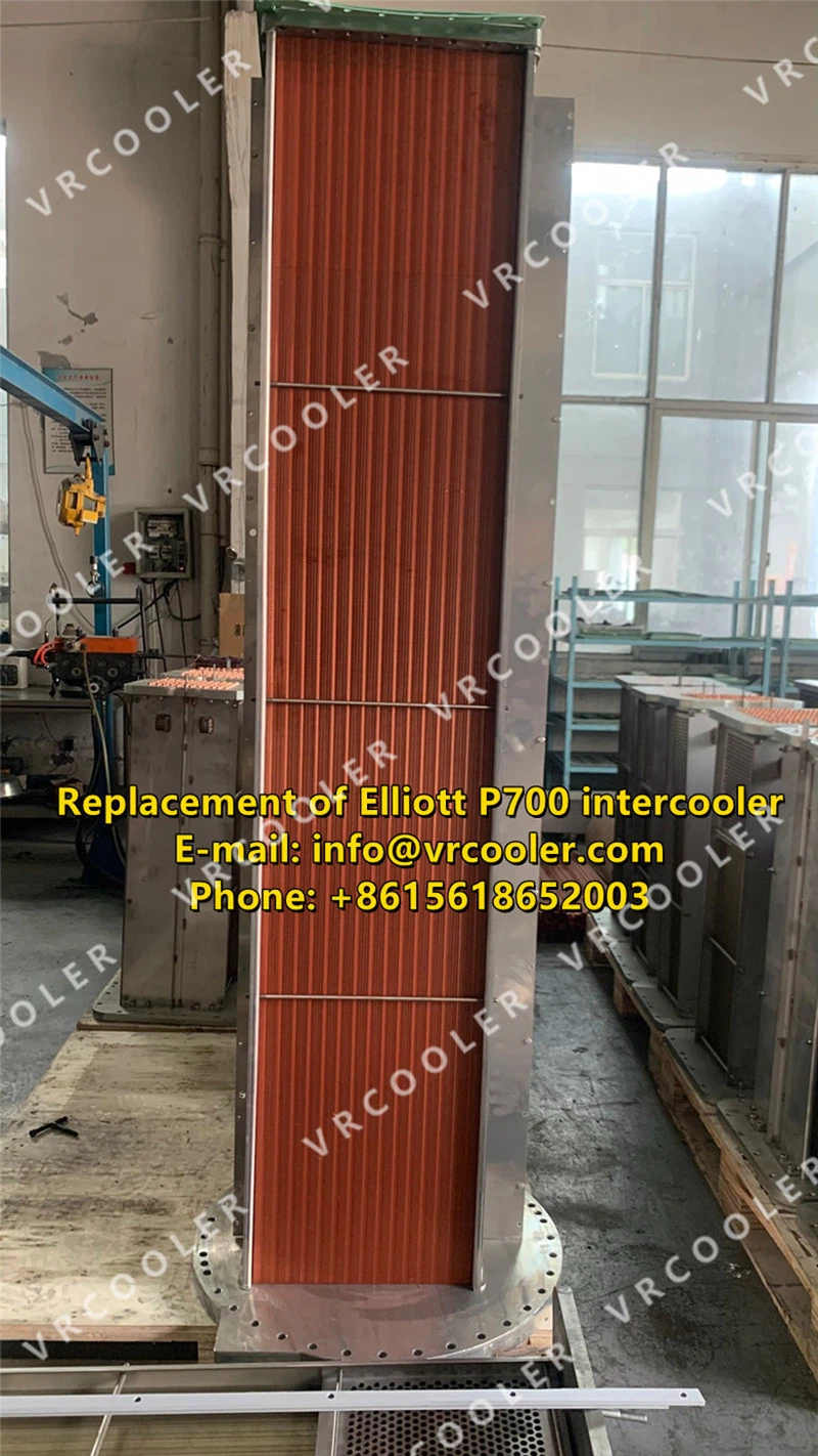 Elliott P700 Intercooler Replacement with Copper Tube Copper Fin Elliott P700 Intercooler Replacement with Copper Tube Copper Fin